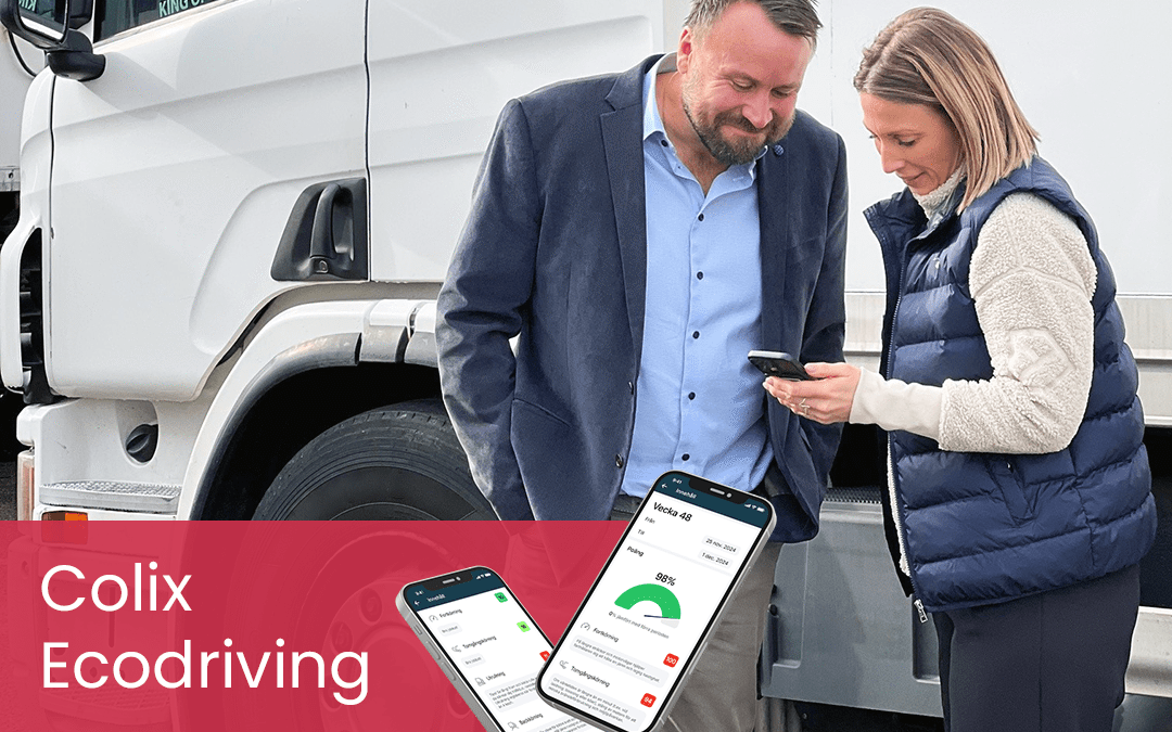 Colix lanserar ny tjänst för Ecodrivning för att hjälpa svenska åkerier att bli mer hållbara